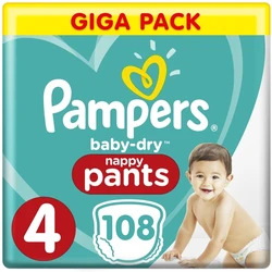 Pampers - Baby-Dry Pants - Giga pak - maat 4