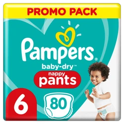 Pampers - Baby-Dry Pants - Jumbo pak + -6