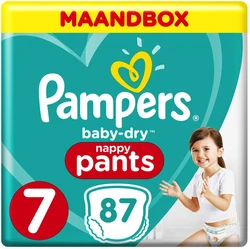 Pampers - Baby-Dry pants - Jumbo pak - Maat 7
