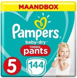 Pampers - Baby-Dry Pants - maandbox+ - maat 5