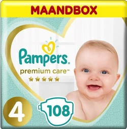 Pampers - Premium Care - Jumbo pak - Maat 4