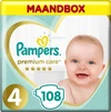Pampers - Premium Care - Jumbo pak - Maat 4