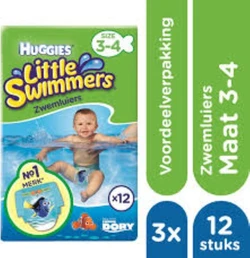 Huggies - Little Swimmers- Voordeelpak - Maat 3-4 Huggies - Little Swimmers- Voordeelpak - Maat 3-4