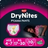 Huggies DryNites - standaard pak - 4 tot 7 - Girl Huggies DryNites - standaard pak - 4 tot 7 - Girl