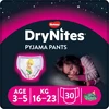 Huggies DryNites - voordeelpak - 3 tot 5 - Girl