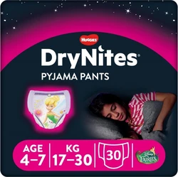 Huggies DryNites - voordeelpak - 4 tot 7 - Girl Huggies DryNites - voordeelpak - 4 tot 7 - Girl