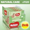 Huggies Natural Care babydoekjes 20-pak (20x56) Huggies Natural Care babydoekjes 20-pak (20x56)