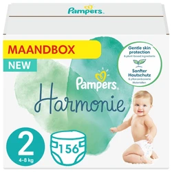 Pampers Harmonie maat 2 156 luiers Pampers Harmonie maat 2 156 luiers