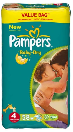 Pampers Active Baby-Dry maat 4