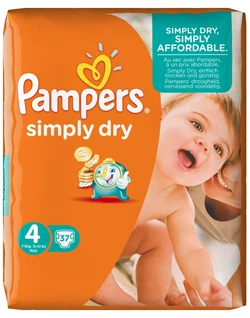 Pampers Simply Dry maat 4