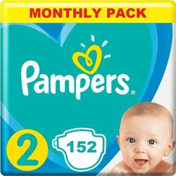 Pampers Active New Baby Luiers Maat 2 - 152 Luiers Pampers Active New Baby Luiers Maat 2 - 152 Luiers