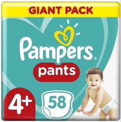 Pampers Baby Dry Pants Maat 4+ - 58 Luierbroekjes Pampers Baby Dry Pants Maat 4+ - 58 Luierbroekjes