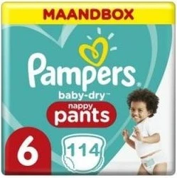 Pampers - Baby-Dry Pants - Maandbox+ - 6