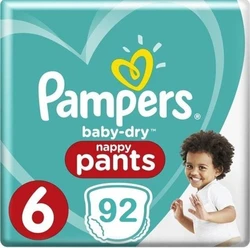 Pampers Baby Dry Pants Maat 6 - 92 Luierbroekjes