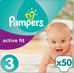 Pampers Active Fit Maat 3 - 50 Luiers