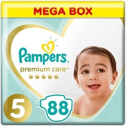 Pampers Premium Care Luiers Maat 5 - 88 Luiers Voordeelverpakking