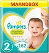 Pampers Premium Protection New Baby Maat 2 - 162 Luiers Maandbox