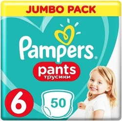 Pampers Baby-Dry Pants maat 6 - 50 luiers