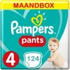 Pampers Baby Dry Pants Maat 4 - 124 Luierbroekjes Maandbox