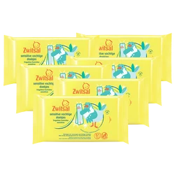 Zwitsal - Sensitive Snoetenpoetsers - Beestenboel - 6 x 57 stuks - 342 toetendoekjes