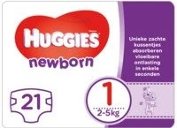Huggies Ultra Comfort Newborn maat 1 21 luiers