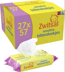 Zwitsal Billendoekjes Sensitive - 1539 Billendoekjes