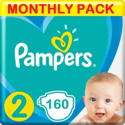 Pampers Active New Baby Luiers Maat 2 - 160 Luiers Pampers Active New Baby Luiers Maat 2 - 160 Luiers