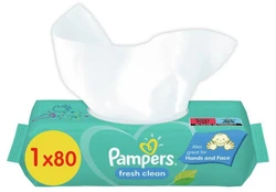 Pampers - Fresh Clean - Billendoekjes - 80 doekjes - 1 x 80