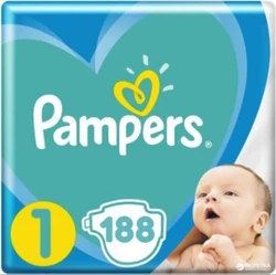 Pampers Newborn Luiers Maat 1 - 188 Luiers Pampers Newborn Luiers Maat 1 - 188 Luiers