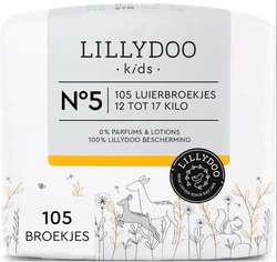 LILLYDOO luierbroekjes - Maat 5 (12-17 kg) - 105 Stuks - Maandbox