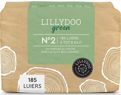 LILLYDOO green luiers - Maat 2 (4-8 kg) - 185 Stuks - Maandbox