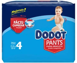 DODOT - Baby Luierbroekjes maat 4-33 Stuks