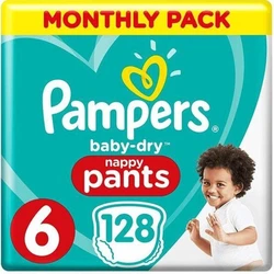 Pampers Baby Dry Pants Maat 6 - 128 Luierbroekjes Maandbox
