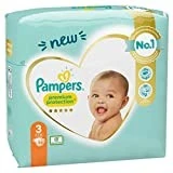 Pampers Premium Protection - Luiers Maat 3 (6-10 Kg) - 28 Stuks