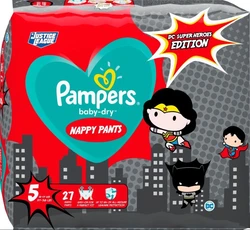 Pampers Pants Baby Dry -  Luierbroekjes - Maat 5 - Junior - 12-17kg - Limited Edition, 27 St