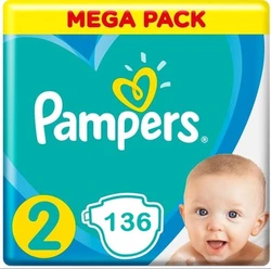 Pampers Active New Baby Luiers Maat 2 - 136 Luiers Pampers Active New Baby Luiers Maat 2 - 136 Luiers