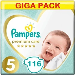Pampers Premium Care Luiers Maat 5 - 116 Luiers Voordeelverpakking