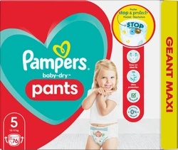 Pampers Baby Dry Pants Luierbroekjes - Maat 5 - Mega Pack - 76 luierbroekjes