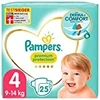 Pampers Premium Protection Maat 4, Luiers x25, 9kg-14kg, Onze N°1 Voor Comfort En Bescherming Van De Gevoelige Huid