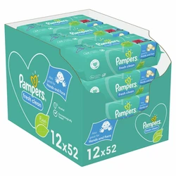 Pampers - Fresh Clean - Billendoekjes - 1248 doekjes - 24 x 52