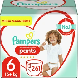 Pampers - Premium Protection Pants - Maat 6 - Mega Maandbox - 261 luierbroekjes Pampers - Premium Protection Pants - Maat 6 - Mega Maandbox - 261 luierbroekjes