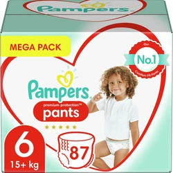 Pampers - Premium Protection Pants - Maat 6 - Mega Pack - 87 luierbroekjes Pampers - Premium Protection Pants - Maat 6 - Mega Pack - 87 luierbroekjes