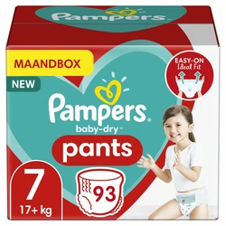 Pampers - Baby Dry Pants - Maat 7 - Maandbox - 93 luierbroekjes - Voordeel