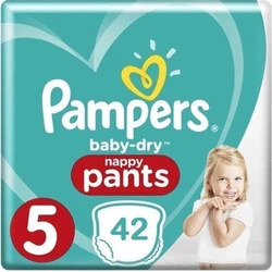 Pampers Baby Dry Pants Maat 5 - 42 Luierbroekjes