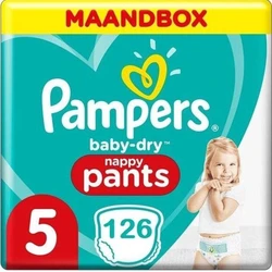Pampers Baby Dry Pants Maat 5 - 126 Luierbroekjes Maandbox