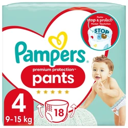 Pampers - Premium Protection Pants - Maat 4 - Mega Maandbox - 216 broekjes