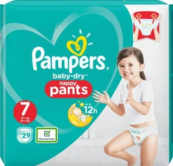 Pampers Baby-Dry Pants maat 7 - 29 stuks