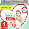 Pampers - Premium Protection Pants - Maat 4 - Mega Pack - 72 broekjes