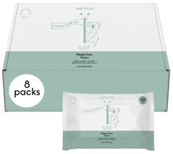 Naïf - Billendoekjes - 8 x 54 - 432 doekjes - Plastic vrije & Biologisch