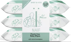 Naïf Natuurlijke Plasticvrije Billendoekjes - babyverzorging - 3 x 54 doekjes